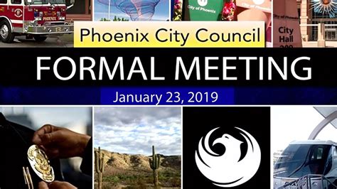 phoenix city council meeting today|City Council Meeting .